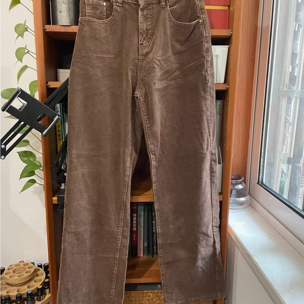 Women's Brown Corduroy Pants